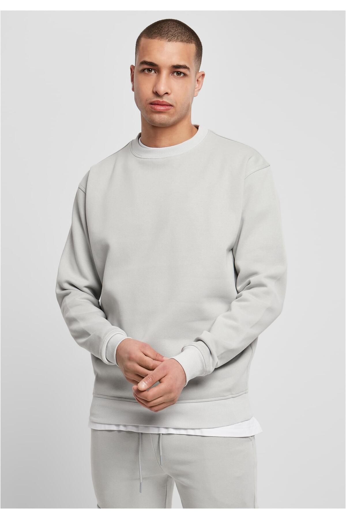Urban Classics Sweatshirt Gray Relaxed fit Trendyol