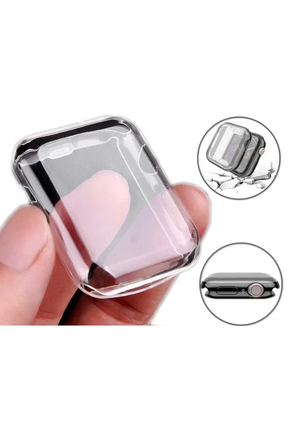 Apple watch series 3 42mm case with screen protector cheap