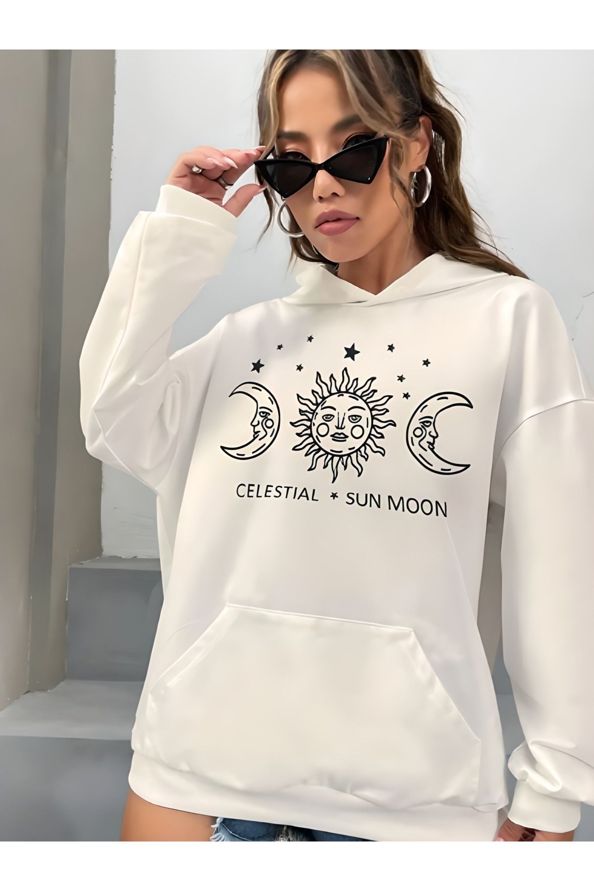 Sun and moon hoodie deals