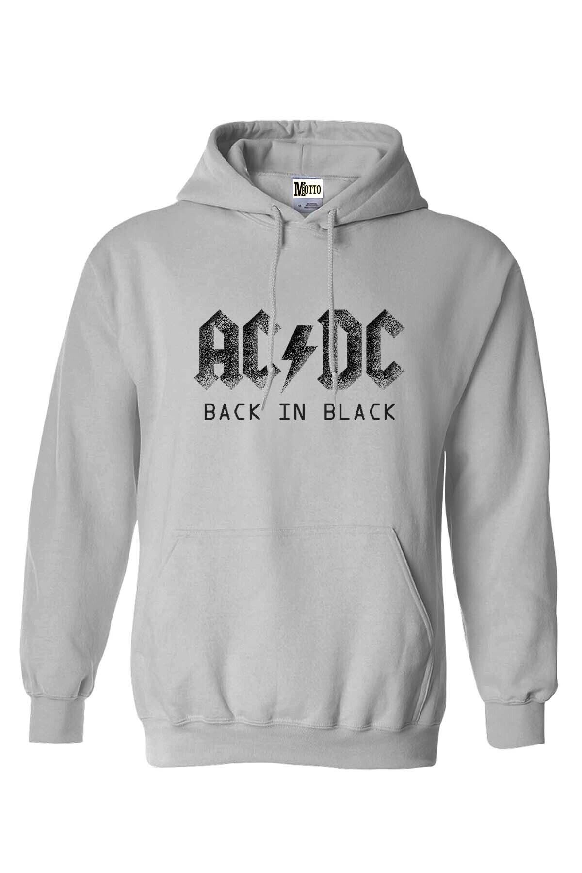 Ac dc back discount in black hoodie