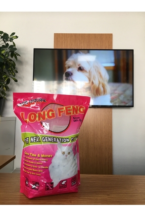 4 Adet Long Feng Kristal Kedi Kumu (3,8 Lt) Image 0