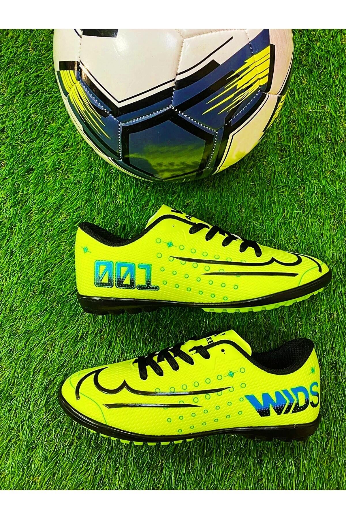 Boys yellow football shop cleats