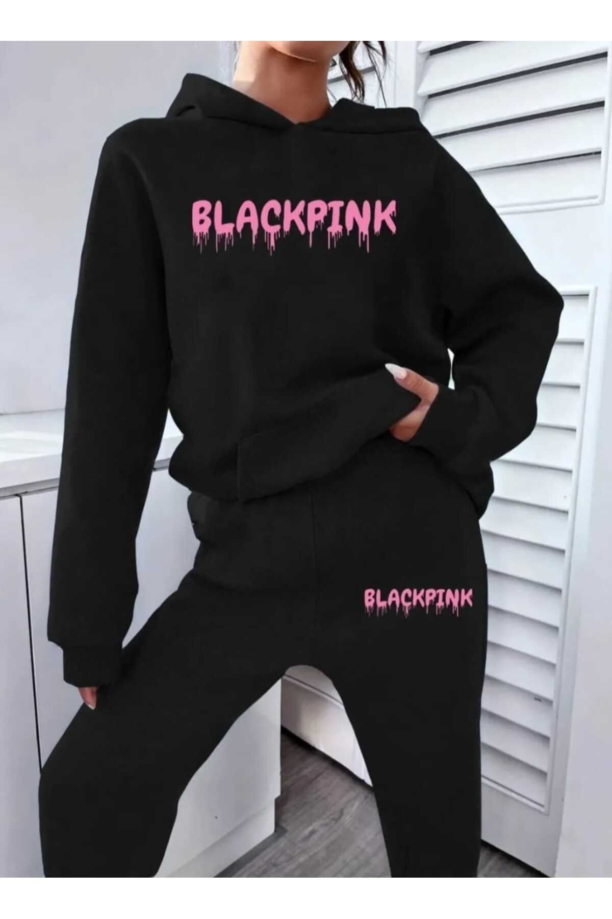 Black pink tracksuit 2025