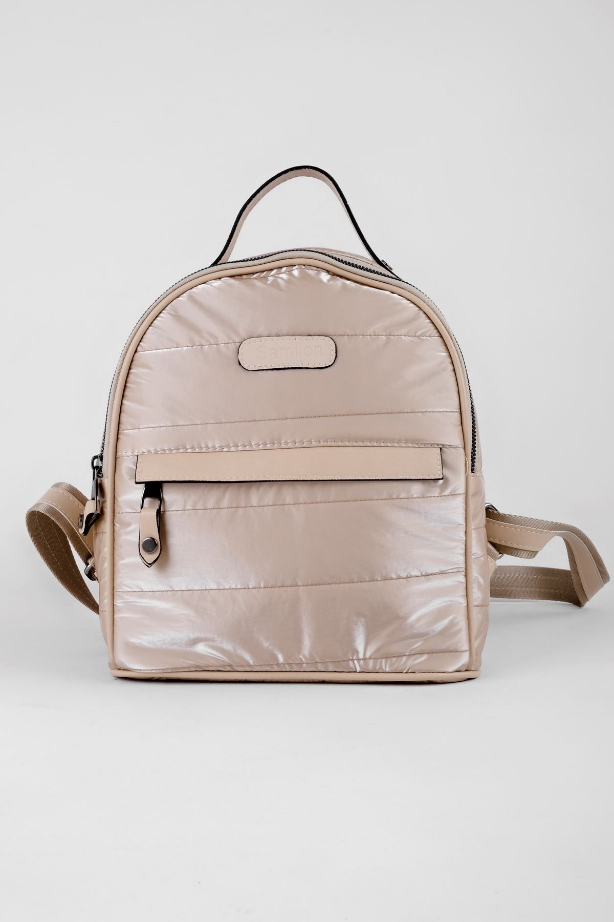 Nude cheap backpack purse