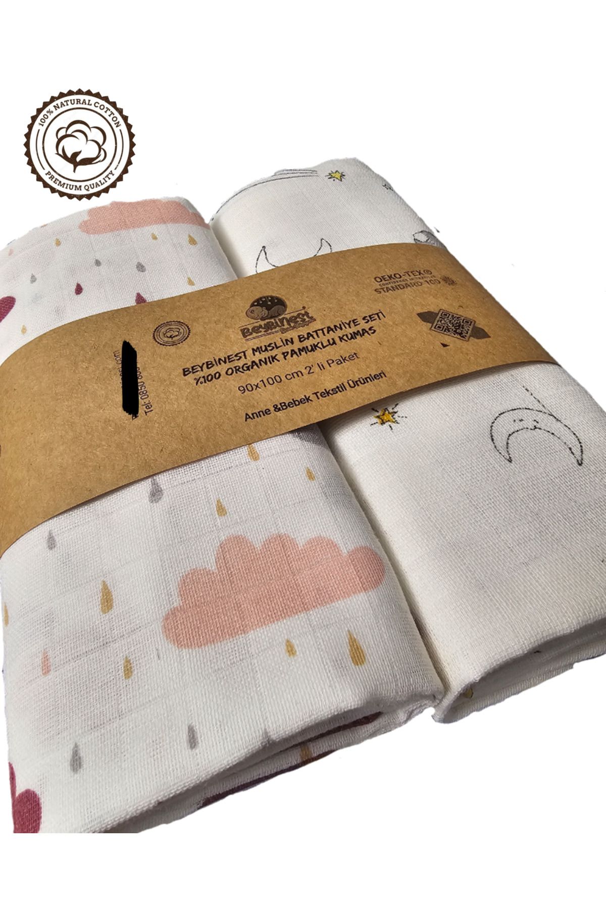 BeybiNest Muslin Cloth White Trendyol