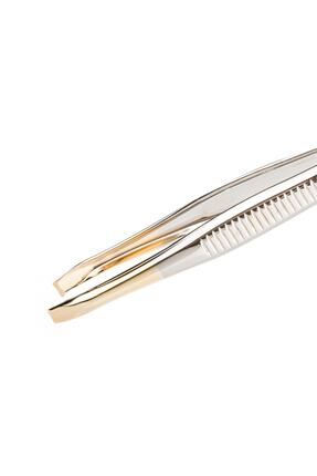 Profesyonel Çelik Cımbız Silver-gold Ince Uç 02 Image 1