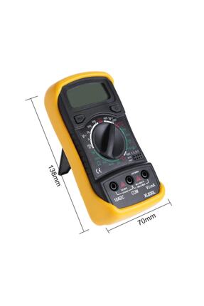 Xl830l Unichrome Dijital Multimetre Led Ekran Avometre Mini Ölçü Aleti 9v Pil Hediye Cep Multimetre Image 4