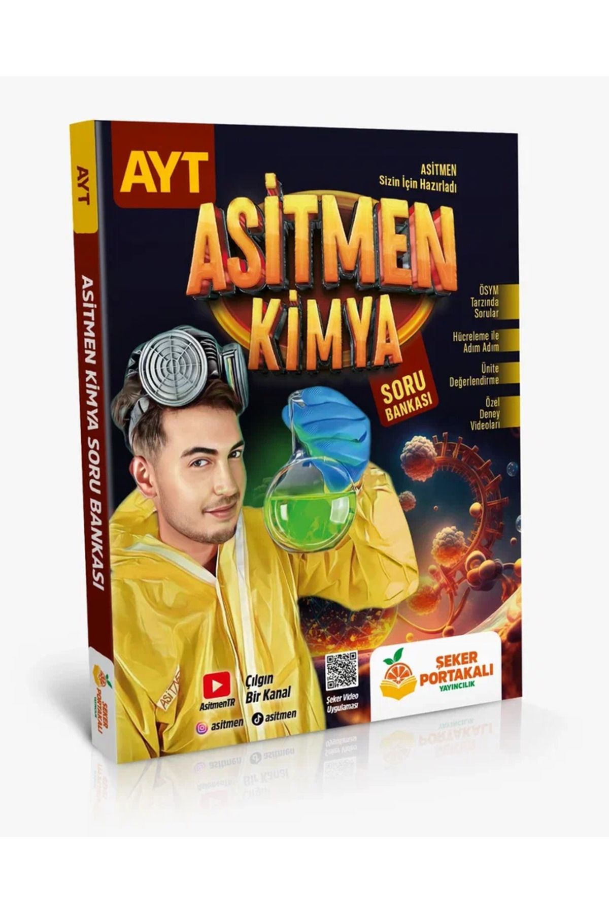 بانک سوالات شیمی Candy Orange ASİTMEN AYT