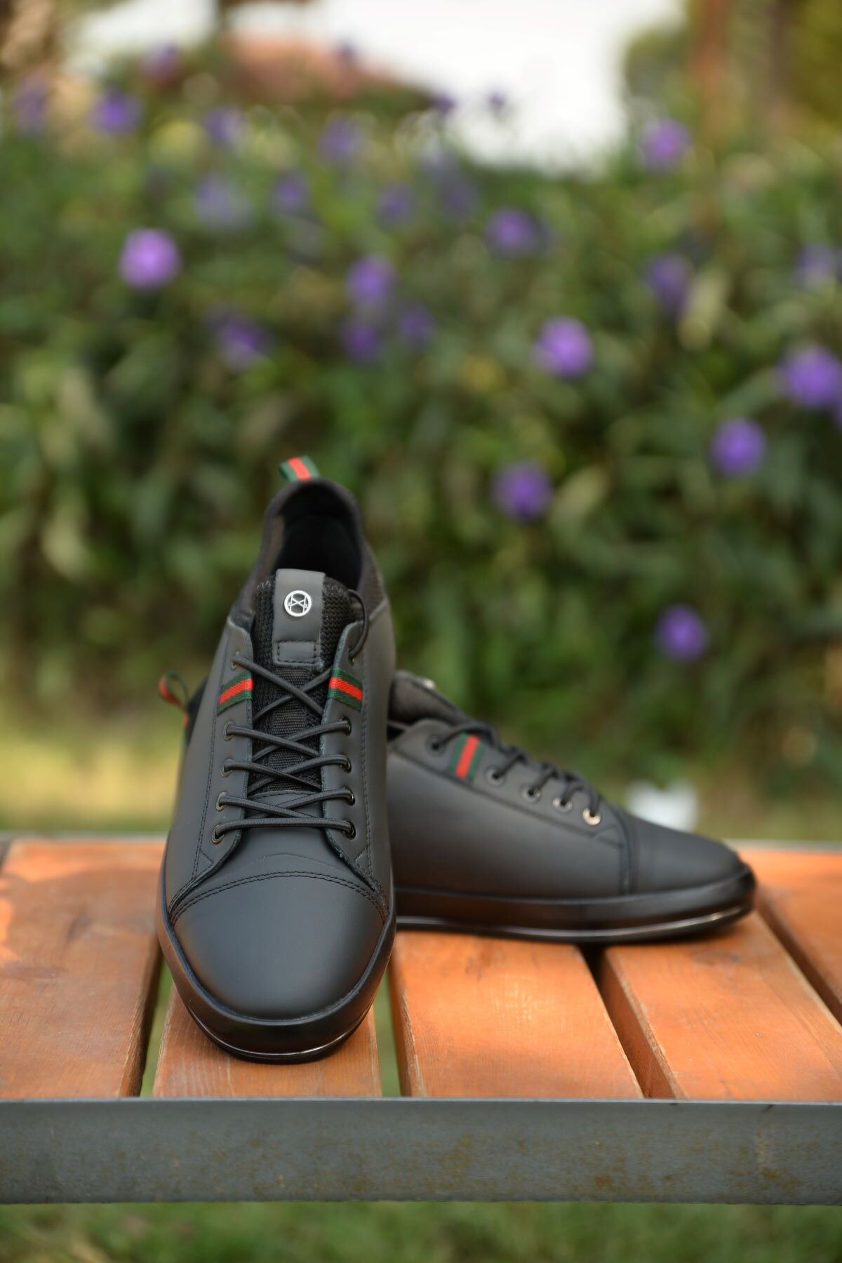 MARCOMEN Men s Winter 100 Leather Black Casual Shoes Offer