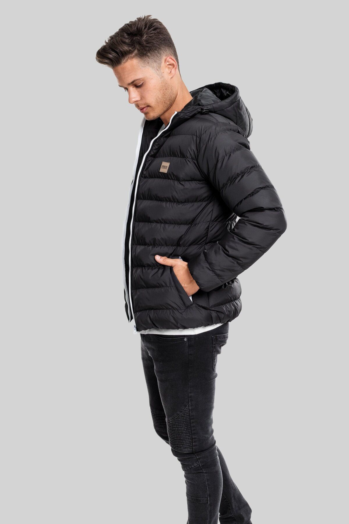 Urban classics discount basic down jacket