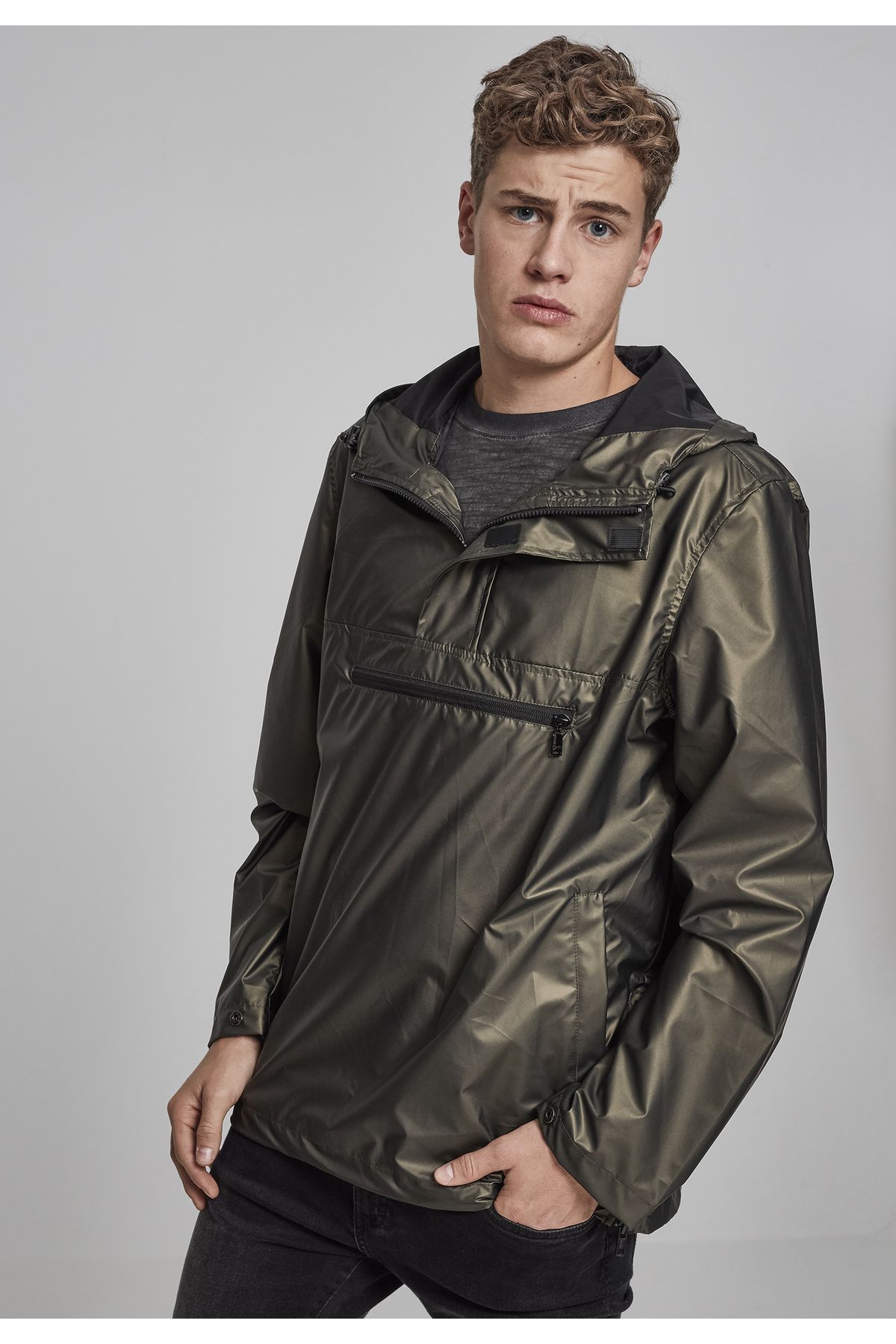 Urban classics anorak sale