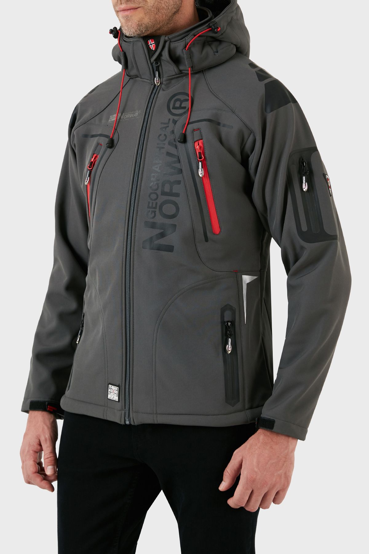 Norway Geographical Waterproof 4000 mm Hooded Outdoor Jacket Men S