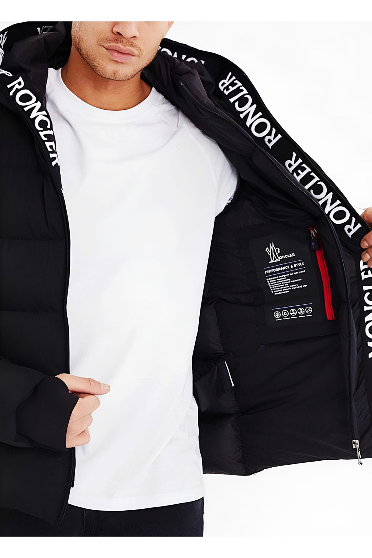 Men's montclar hooded puffer jacket store