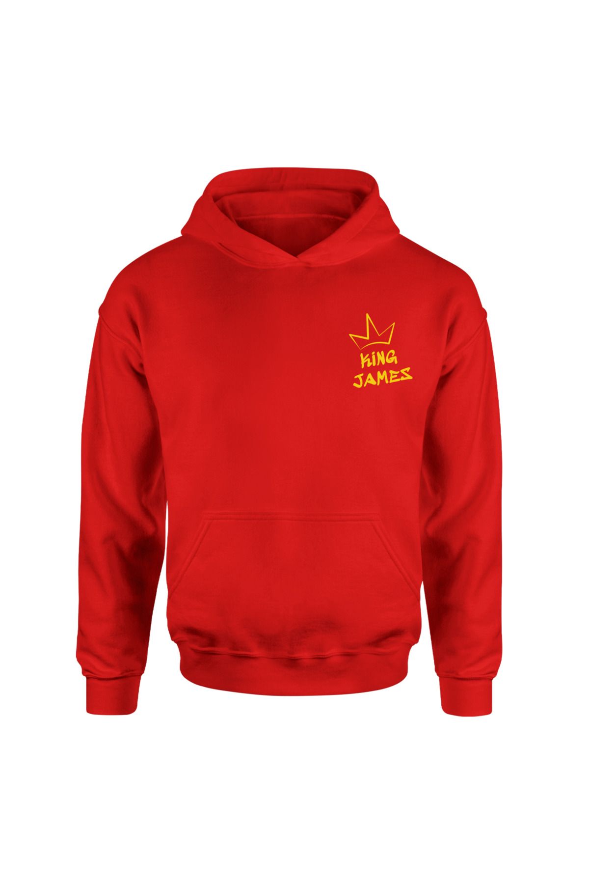 Red sale lebron hoodie