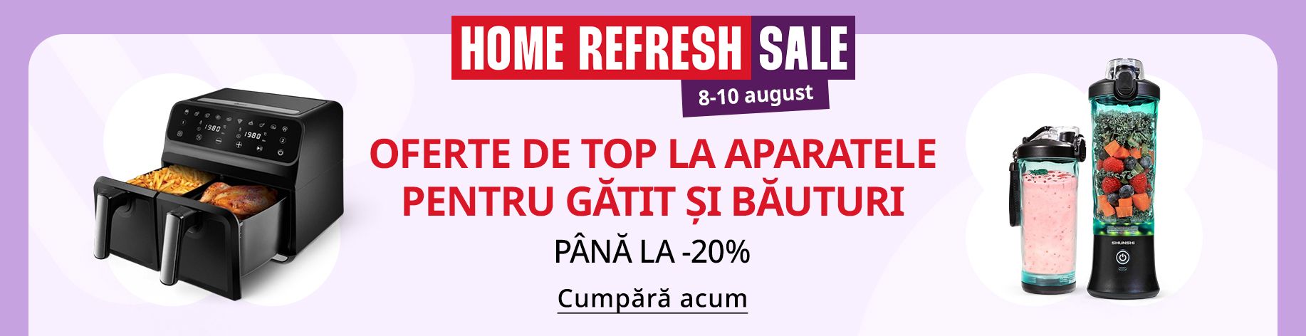 DSBoutiques_bannerListing_roelectronics_TopDealsOnFoodBeverageAppliances_5_ro-RO_08.08.2025 09:00_11.08.2025 09:00