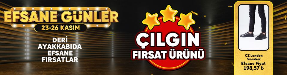 Deri Ayakkabıda Efsane Fırsatlar
