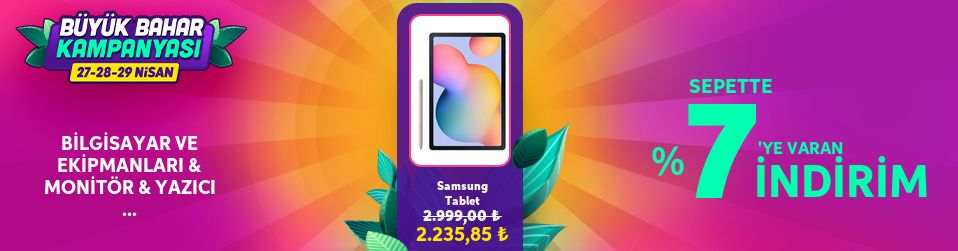 Bilgisayar ve Ekipmanları & Monitör & Yazıcı & Tablet