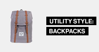 Utility style: Backpacks