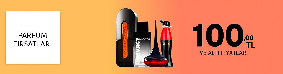 100 TL Altı Parfümler