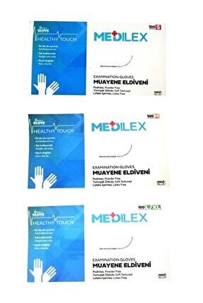 Medilex Mavi Small Medium L-xlarge Beden 20 Paket Muayene Eldiveni 2000 Adet