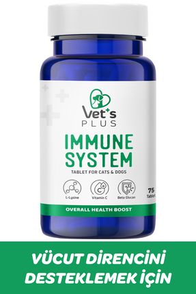 Immune System Tablet 75’li (KEDİ VE KÖPEKLER IÇİN BAĞIŞIKLIK SİSTEMİ GÜÇLENDİRİCİ)