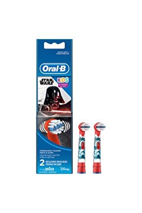 Çocuklar İçin Diş Fırçası Yedek Başlığı Star Wars 2 adet