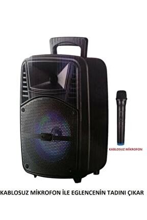 Taşınabilir Bluetooth Karaoke Hoparlör Parti Veya Toplanti Anfisi Yüksek Ses Extra Bass Lt-090