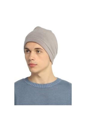 Antrasit Unisex Erkek Kadın Polar Boyunluk Bere