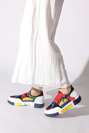 Kadın Sarı Sneaker 11112393243-01