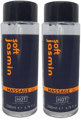 Aroma Terepi Egzotik Soft Jasmin Massage Oil 200ml Aromalı Erotik Masaj Yağı (2 Adet)