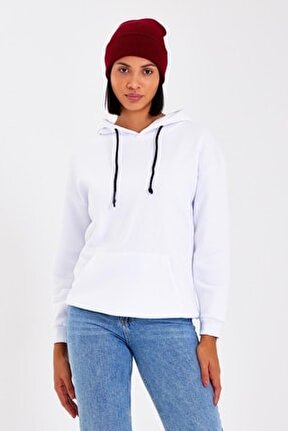 Kadın Kanguru Cepli Sweatshirt
