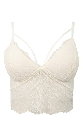 Fall In Love Dantelli Bant Detaylı Triangle Bralet