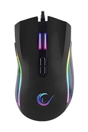 SMX-R44 Makrolu Siyah 6400dpi RGB Ledli Gaming Oyuncu Mouse