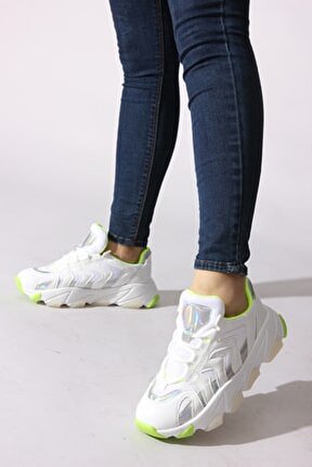 Beyaz Kadın Sneaker 545Z203-01