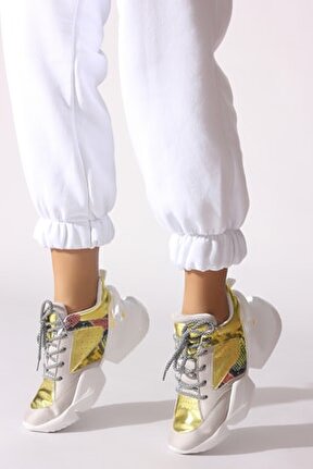 Gri Kadın Sneaker 545Z204-02