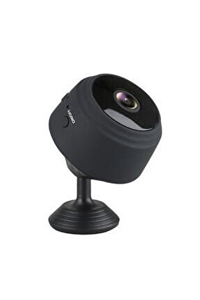 Ally A9 1080p Mini Wifi Kamera Gece Görüşlü Hareket Sensörlü Mini Dv Siyah