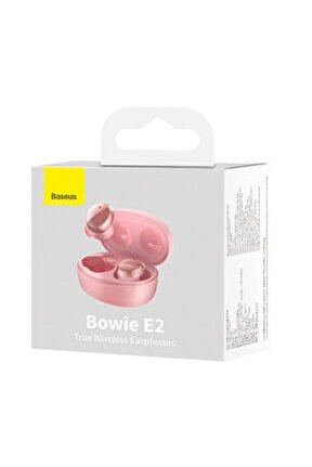 Bowie E2 True Bluetooth 5.2 Kablosuz Kulak Içi Kulaklık Pembe