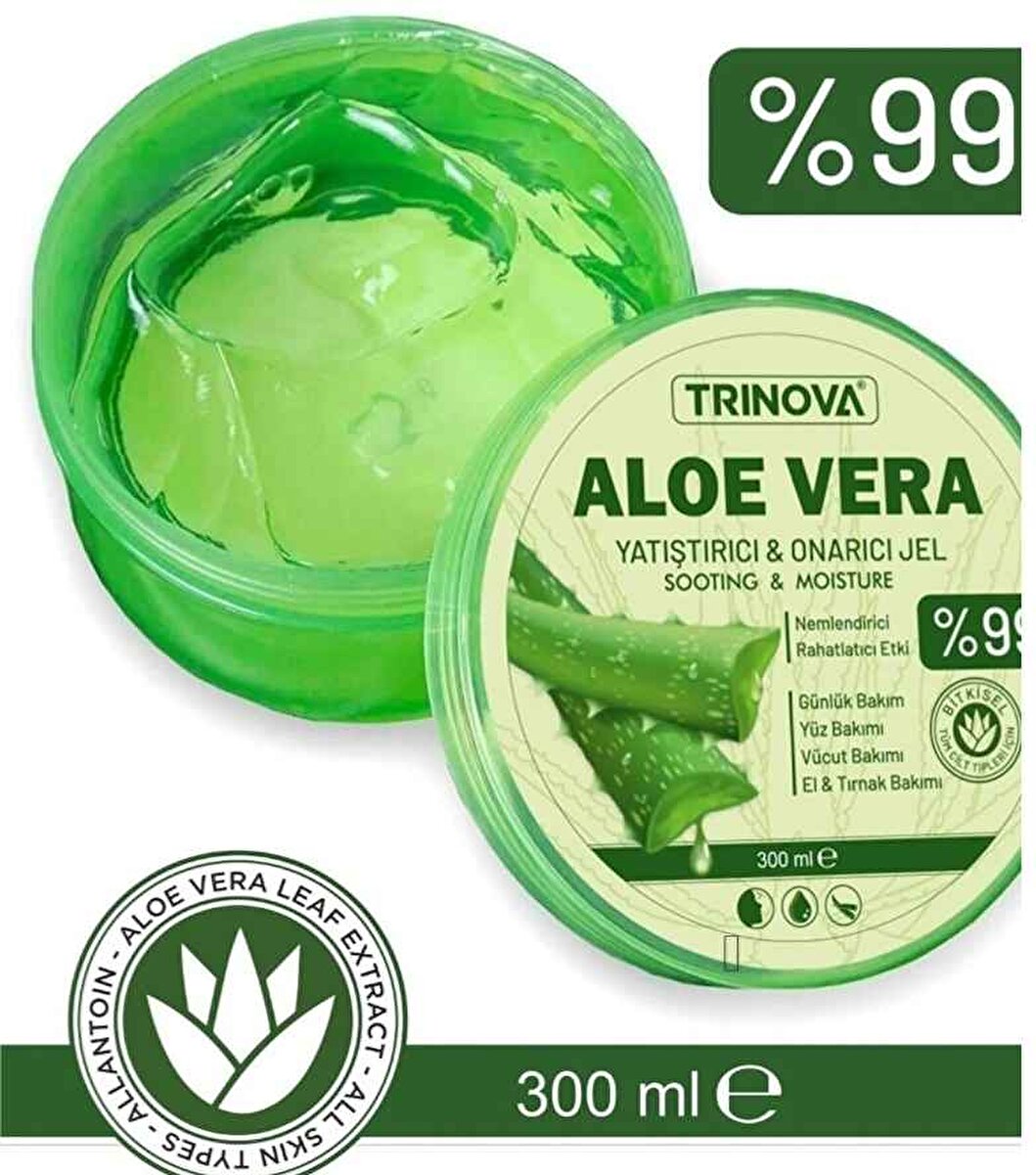 Trinova Aloe Vera Nemlendirici Dinlendirici Jel