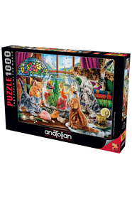Anatolian Puzzle 260 XL Parça Yapboz Puzzle - Enerjik Kediler 3336