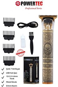 BaByliss Pro FXONE Metal Gövde Saç Kesme Makinesi Gold FX899GE