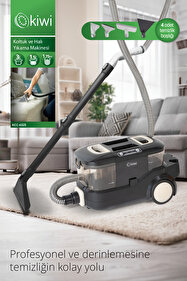Kiwi Kcc-4325w Koltuk Ve Halı Yıkama Makinesi Siyah - Fiyatı