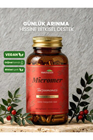 Hekimzade MICROMER 90 Kapsül 650 mg Tavşan Memesi İçeren Takviye