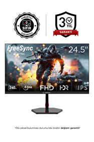 Rampage Raven RV25R240F 25 Gerçek 240hz 0,5ms FAST IPS FHD Panel