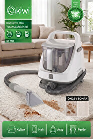 【K☆チキ】 Kiwi Kcc-4321 Buharlı Koltuk ve Halı Yıkama Leke Çıkartma Makinesi
