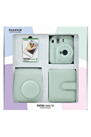 Fujifilm Instax mini 12 Beyaz Fotoğraf Makinesi 10'lu Film Kare