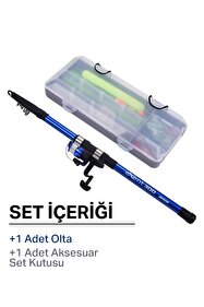 Exent Tam Takım Hobi Kıyı Olta Seti - Motor Ve 300cm Kamışla 27