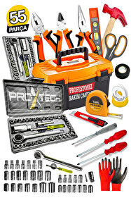 PROXTECH Premium Kalite 55 Parça Lokma Pense Yankeski Kargaburnu