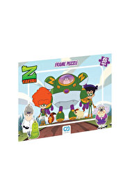 CA Games Z-Takımı Lisanslı 35 Parça Çerçeveli 34x24cm Çocuk Puzzle