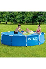 Intex 26700 Dev Boy Prefabrik Prizma Aile Havuzu 305x76cm - Fiyatı