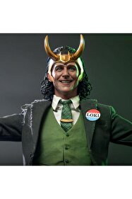 Loki ✨フェイスベール✨ Hot Toys President Loki Sixth Scale Figure - 909392 TMS066